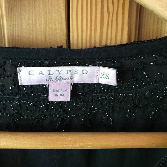 Calypso St. Barth Embroidered Top - Picture 1 of 5